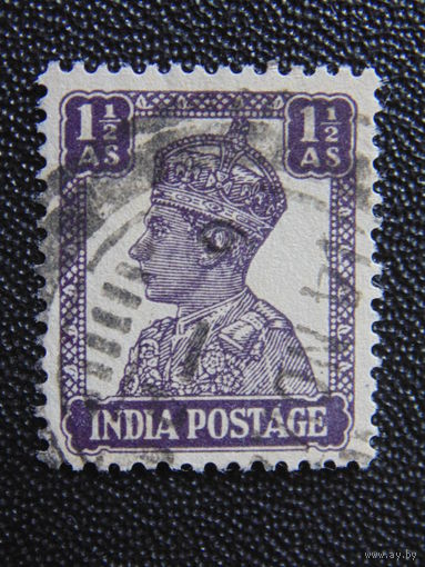 Британская Индия 1942 г. Король Георг VI.
