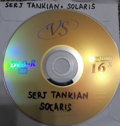DVD MP3 дискография Serj TANKIAN, SOLARIS - 1 DVD