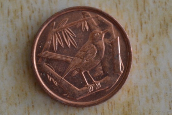 Каймановы острова 1 цент 2013