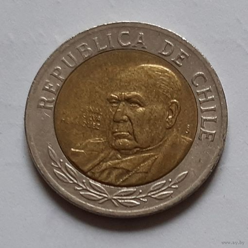 500 песо 2003 г. Чили