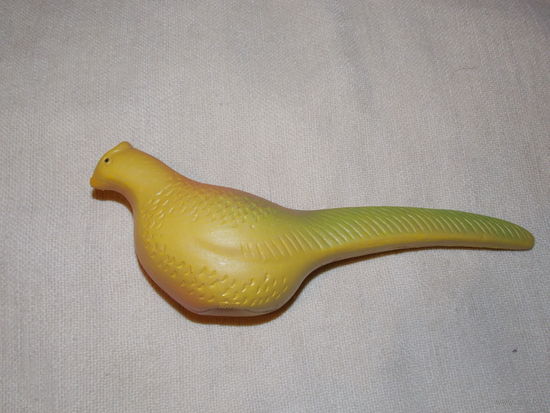 Глухарь - резиновая игрушка СССР, пищалка