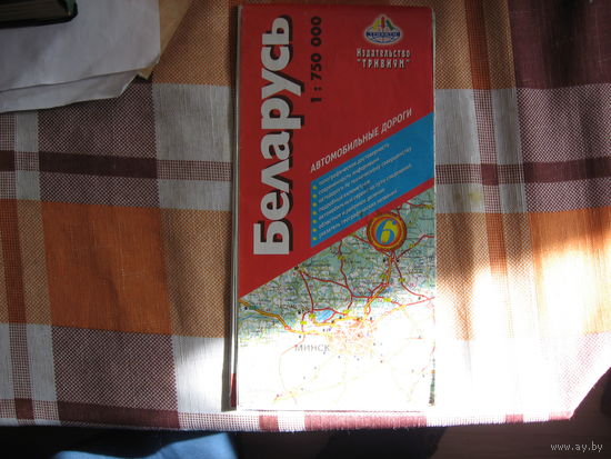 Карта автомобильных дорог Беларуси