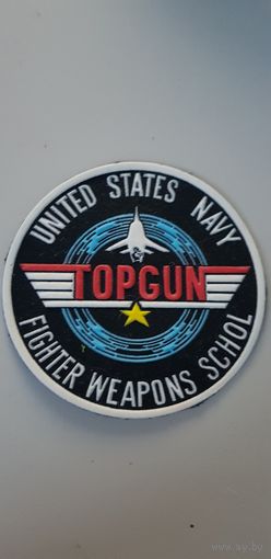 Шеврон TOP GUN программа инструкторов по тактике ударных истребителей ВМС США