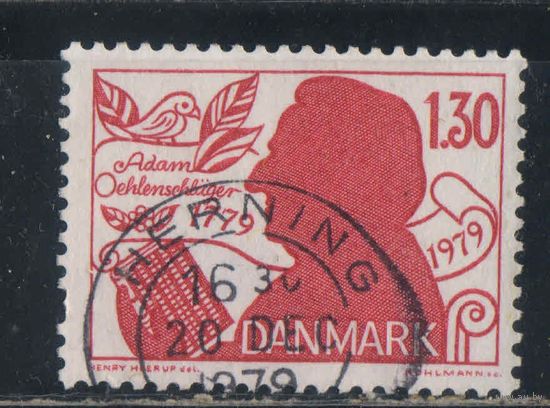 Дания 1979 200 летие Адама Готлоба Эленшлегера  #694