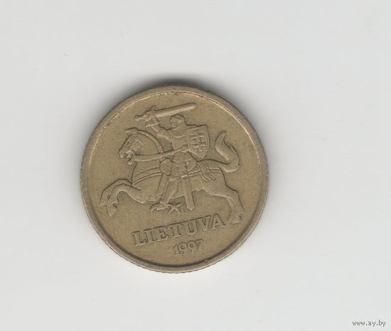 10 центов Литва 1997 Лот 7656