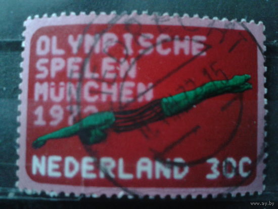 Нидерланды 1972 Олимпиада в Мюнхене, плавание
