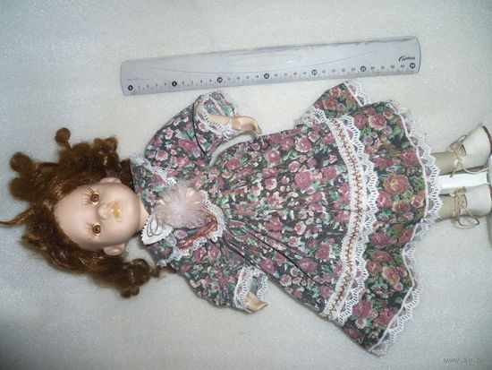 Фарфоровая Кукла С Подставкой Старая Германия