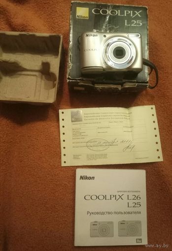 Фотоаппарат цифровой  Никон coolpix L25 Nikon