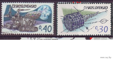 Космос 1973 Чехословакия ЧССР  Авиация Луноход
