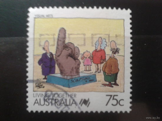 Австралия 1988 Изобразительное искусство, комикс 75 центов