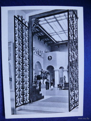 Государственный музей изобразительных искусств имени А. С. Пушкина. Итальянский дворик. Фото, 1959.