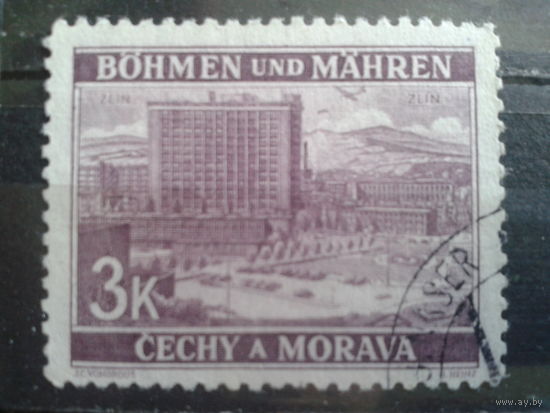 Богемия и Моравия 1939 фабрика в Злине