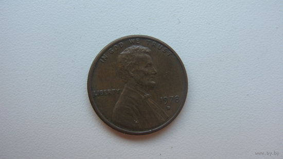 США 1 цент 1978 D