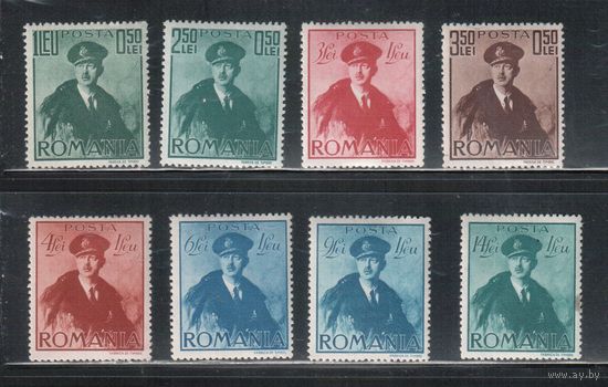 Румыния-1940, (Мих.617-624)  * ,   Король  Карл II, (полная серия)