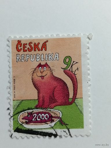 Чехия 2000. Чешская почтовая марка прошлого ХХ века. Полная серия
