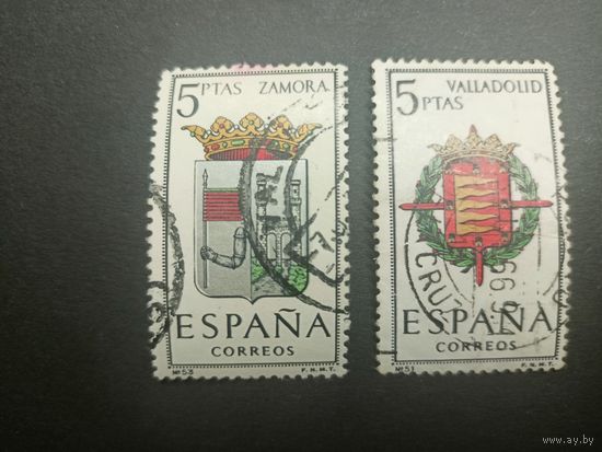 Испания 1966. Гербы провинций