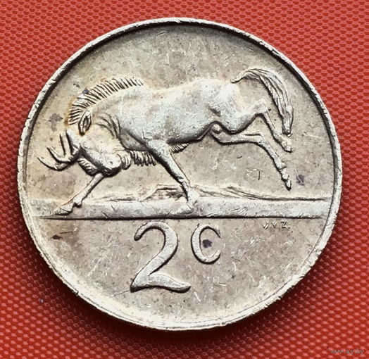122-03 ЮАР, 2 цента 1989 г.