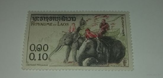 Лаос 1958. Лаосские слоны