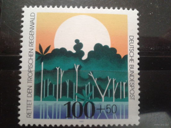 Германия 1992 тропический лес **Михель-2,4 евро