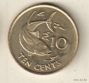 Сейшелы 10 цент 2007
