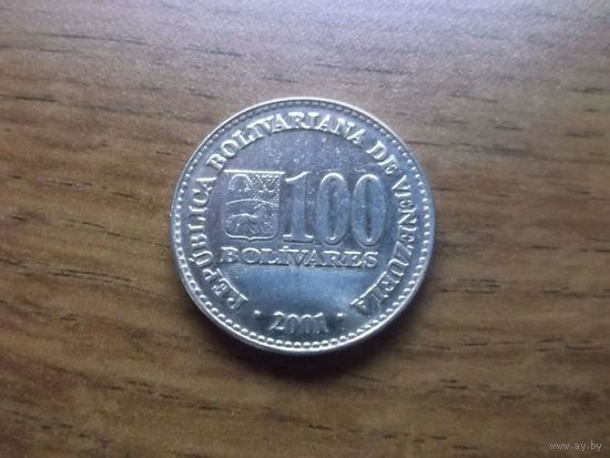 Венесуэла 100 боливар 2001 (2)