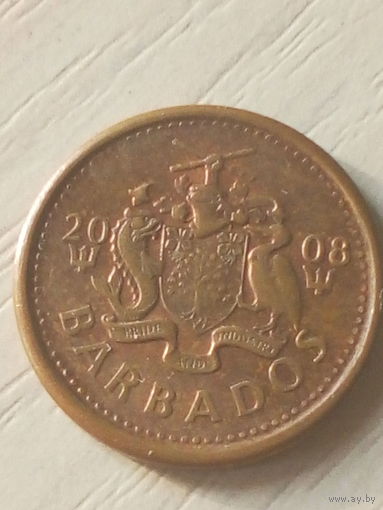 Барбадос 1 цент 2008г.