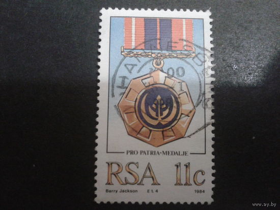 ЮАР 1984 медаль