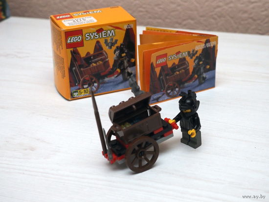 ЛЕГО 6028 LEGO Fright Knights Treasure Cart.  1998г. 100%. Коробка. Инструкция.