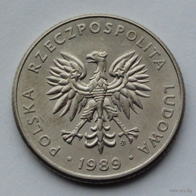 Польша 20 злотых. 1989
