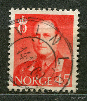 Король Олаф V. Норвегия. 1958
