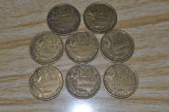 Франция 20 франков 1950