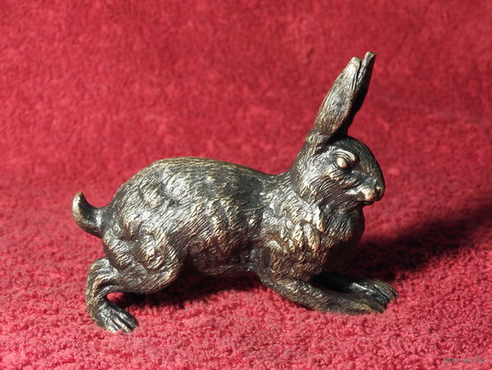 Заяц или кролик , бронза