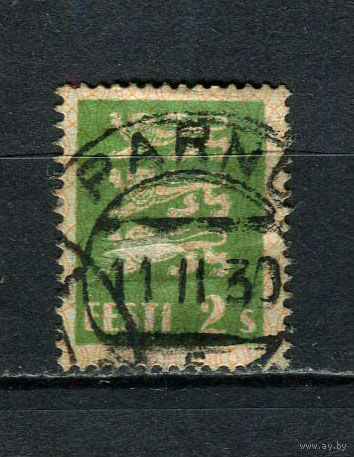 Эстония - 1928/1929 - Герб 2S - [Mi.75] - 1 марка. Гашеная.  (Лот 63Ei)-T5P20