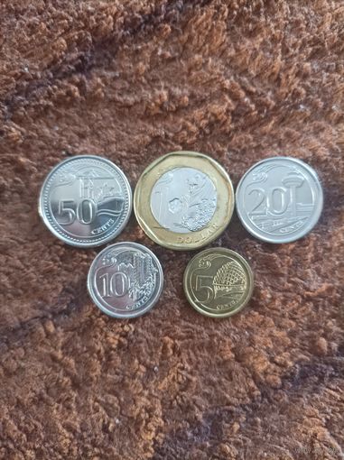Набор монет Сингапур