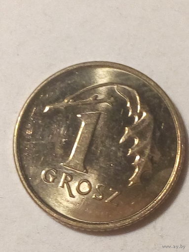 1 грош Польша 2017