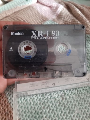 Кассета Konica XR-I 90. Песни и музыка из кинофильмов.