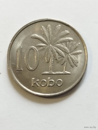 Нигерия 10 Кобо 1973
