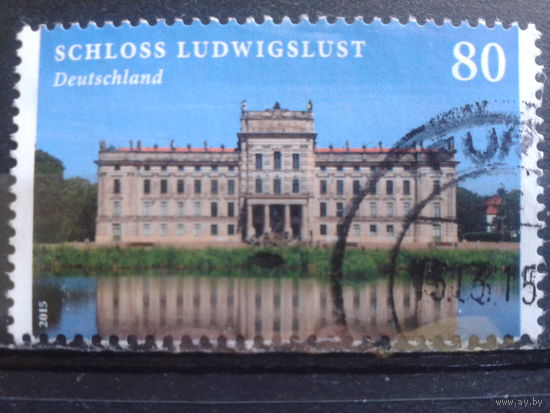 Германия 2015 дворец Михель-1,6 евро гаш зубцовка 14