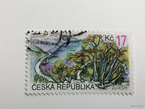 Чехия 1999. Марки ЕВРОПА - заповедники и парки