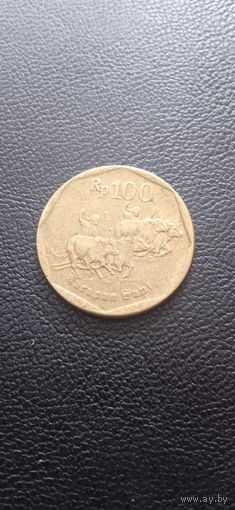 Индонезия 100 рупий 1996 г.