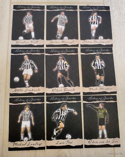 Карточки Ювентус (Juventus) часть 2