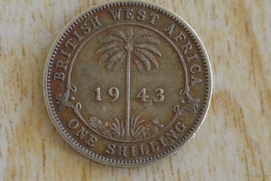 Британская Западная Африка 1 шиллинг 1943