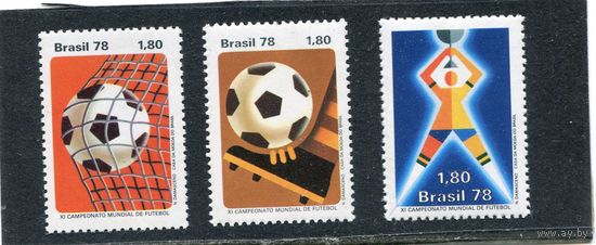 Бразилия. Чемпионат мира по футболу Аргентика-78