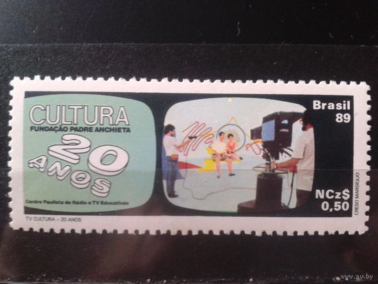 Бразилия 1989 Культура: радио и телевидение**