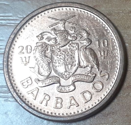 Барбадос 1 цент, 2010 (14-18-34)