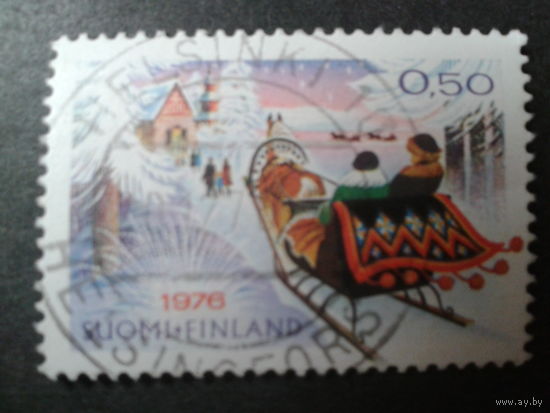 Финляндия 1976 Рождество
