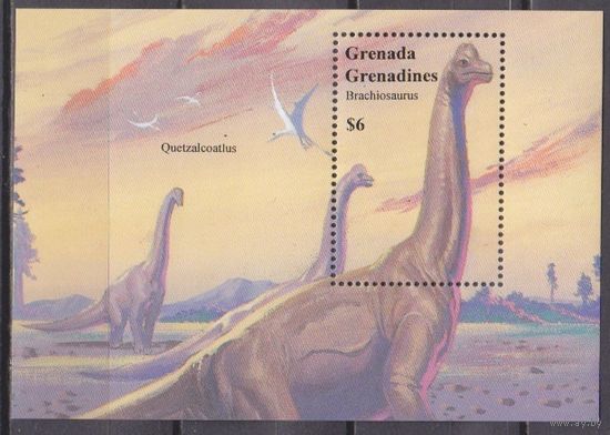1994 Гренада Гренадины 1867/B300 Динозавры 7,00 евро