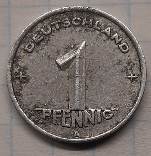 ГДР 1 пфенниг 1948г. А km1