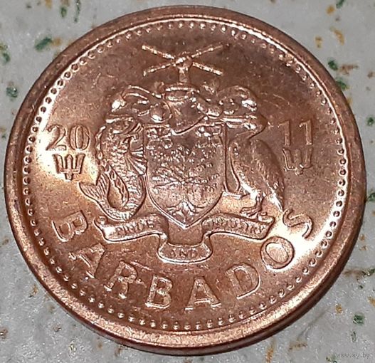 Барбадос 1 цент, 2011 (4-12-57)