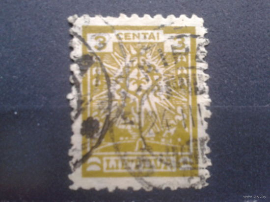 Литва, 1923, Стандарт, 2С